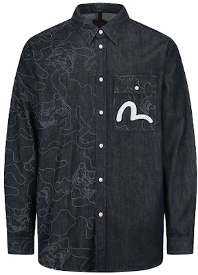 에비수 리니어 카모 패치워크 긴소매 셔츠 2EAHTM1SL171RXDN Order 에비수 리니어 카모 패치워크 긴소매 셔츠 2EAHTM1SL171RXDN