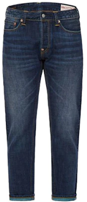 EVISU Jeans Denim Lurus Logo Cetak Biru. 2EAHTM1JE11610CT Lookbook EVISU Jeans Denim Lurus Logo Cetak Biru. 2EAHTM1JE11610CT