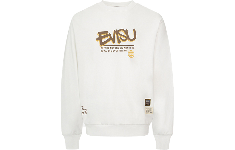 Order EVISU Baju Lengan Panjang dengan Logo dan Cetakan Huruf. 2EAHTM2SW335RXCT