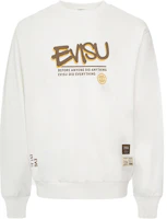 Order EVISU Long-Sleeve Sweatshirt with Logo and Letter Print. 2EAHTM2SW335RXCT