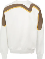 Lookbook EVISU Long-Sleeve Sweatshirt with Logo and Letter Print. 2EAHTM2SW335RXCT