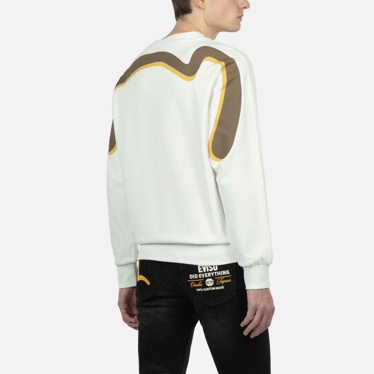 Purchase EVISU Baju Lengan Panjang dengan Logo dan Cetakan Huruf. 2EAHTM2SW335RXCT