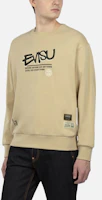 Cheap EVISU Long-Sleeve Sweatshirt with Logo and Letter Print. 2EAHTM2SW335RXCT