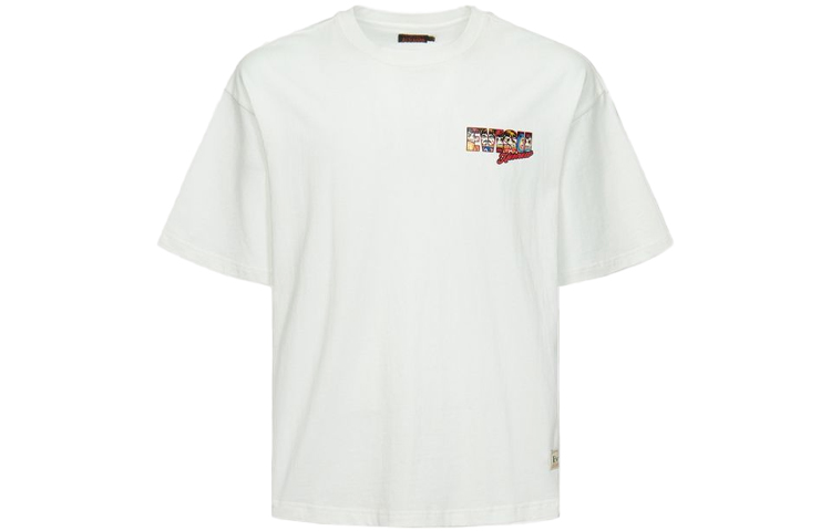 Lookbook Camiseta EVISU Holgada con Gráfico de Dibujos Animados y Cuello Redondo. 2EAHTM1TS338LF