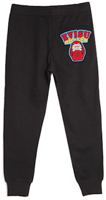 EVISU 寬鬆版鷹嘴刺繡休閒運動褲 男友風長褲 2ESHTM0SP322XX Buy EVISU 寬鬆版鷹嘴刺繡休閒運動褲 男友風長褲 2ESHTM0SP322XX