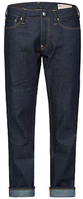 EVISU M Jacquard Patch Celana Jeans Denim Biru 2EAHTM0JE91708 Lookbook EVISU M Jacquard Patch Celana Jeans Denim Biru 2EAHTM0JE91708