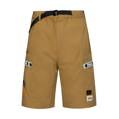 EVISU Mid-Rise Straight Shorts Ginger Color Casual。 2ESHTM3SH204RXCT