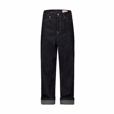 EVISU Mid-Rise Wide-Leg Casual Denim Jeans 2EAHTM3JE7902WLCL