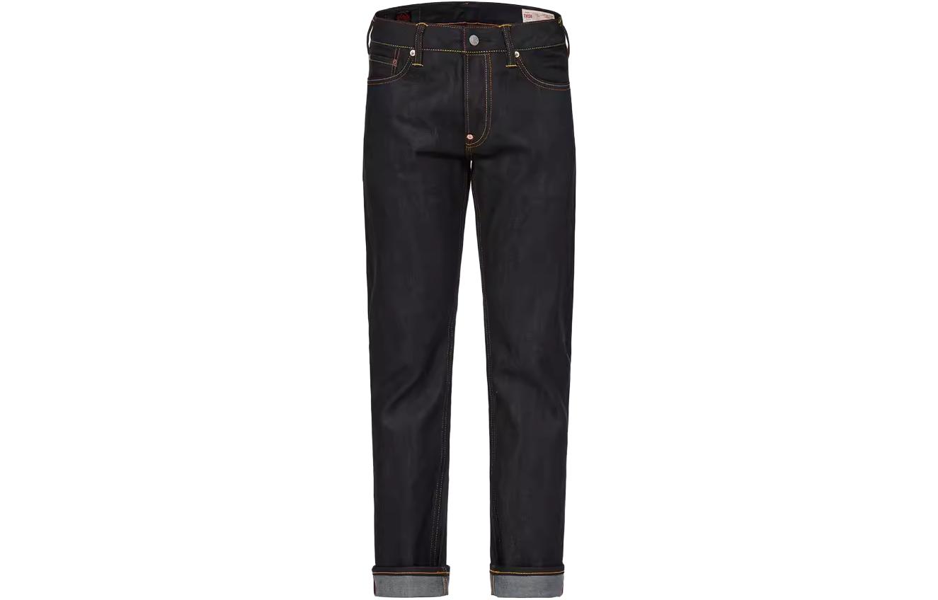 EVISU  Mid-Rise Zipper Jeans Denim Blue 2EAADM1JE91510CT
