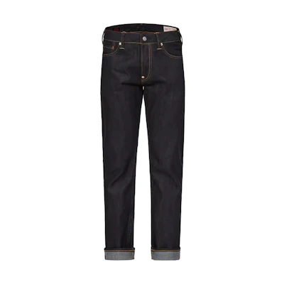 EVISU Mid-Rise Zipper Jeans Denim Blue 2EAADM1JE91510CT