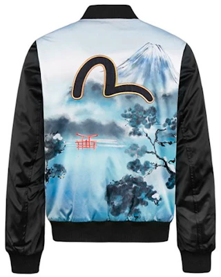 EVISU Jaket Pilot Bordir Fuji & Elang Multicolor. 2EAHTM0JK711XX Lookbook EVISU Jaket Pilot Bordir Fuji & Elang Multicolor. 2EAHTM0JK711XX