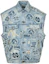 Buy EVISU 寬鬆破損牛仔背心多徽章設計 2ESHTM4VS8109LFDN