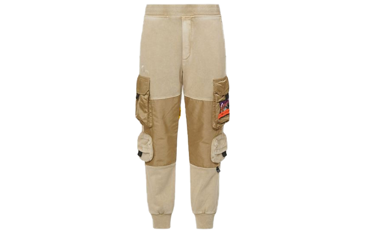 EVISU  Patchwork Cargo Pocket Casual Pants. 2EAGNM1SP408XXCT 圖 4