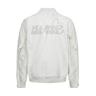 EVISU Regular Fit Pilot Jacket with Side Zipper Design. 2ESGNM4JK5001XXCT