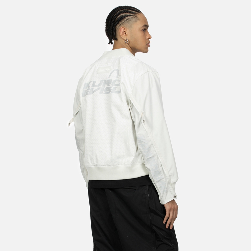 EVISU  Regular Fit Pilot Jacket with Side Zipper Design. 2ESGNM4JK5001XXCT 圖 4