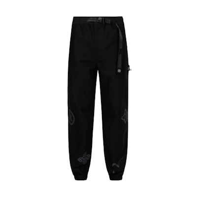 EVISU Relaxed Fit Jogger Pants with All-Over Logo Pattern. 2ESGNM4PO5116RXCT