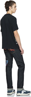 EVISU Jeans Casuales de Mezclilla con Estampado Seagull Samurai. 2ESHTM3JE15610CS Sizing EVISU Jeans Casuales de Mezclilla con Estampado Seagull Samurai. 2ESHTM3JE15610CS