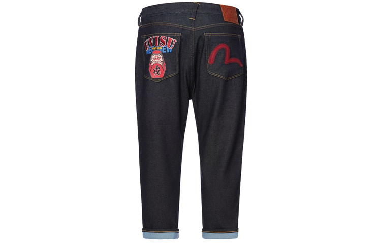 Lookbook EVISU Vaqueros Azul Denim Bordados Cadena Gaviota. 2ESHTM0JE12727