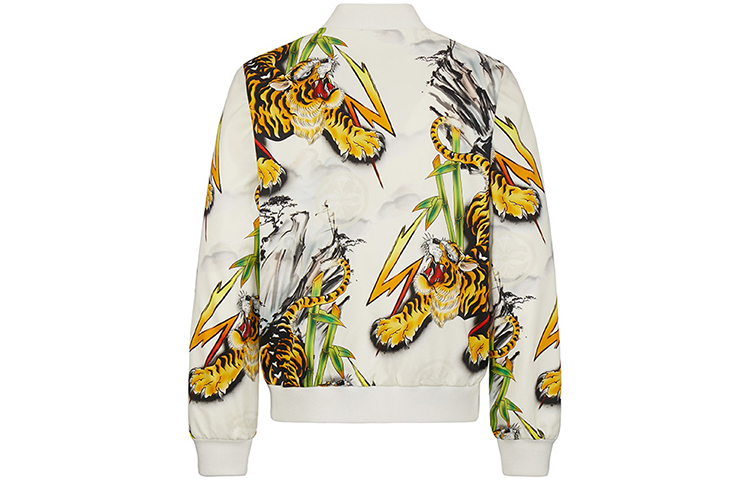 Lookbook EVISU 海鷗刺繡虎紋飛行夾克外套. 2ESHTM0JK716XX