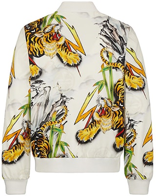 EVISU 海鷗刺繡虎紋飛行夾克外套. 2ESHTM0JK716XX Lookbook EVISU 海鷗刺繡虎紋飛行夾克外套. 2ESHTM0JK716XX