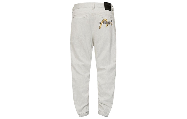 Evisu  Seagull Embroidery Jogger Jeans - White 2ESGNM1JO150DN 圖 2