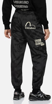 EVISU 海鷗金印休閒運動針織長褲 2EAGNM3PJ5132XXPL Shop EVISU 海鷗金印休閒運動針織長褲 2EAGNM3PJ5132XXPL