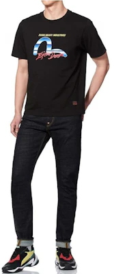 EVISU Jeans Denim Patch Seagull Warna Biru. 1EAHTM9JE1273D Shop EVISU Jeans Denim Patch Seagull Warna Biru. 1EAHTM9JE1273D