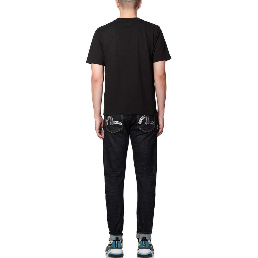 Cheap EVISU Jeans Denim Patch Seagull Warna Biru. 1EAHTM9JE1273D