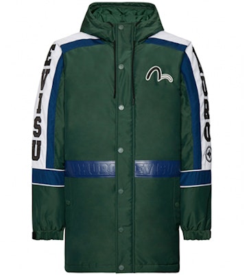 Chaqueta con capucha verde EVISU Seagull Patch. 1EAGNM9CT773XX Order Chaqueta con capucha verde EVISU Seagull Patch. 1EAGNM9CT773XX