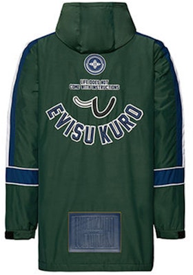 Chaqueta con capucha verde EVISU Seagull Patch. 1EAGNM9CT773XX Lookbook Chaqueta con capucha verde EVISU Seagull Patch. 1EAGNM9CT773XX