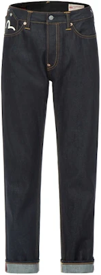EVISU 海鷗口袋印花丹寧牛仔褲 - 靛藍色 2ESHTM3JE13817CT Order EVISU 海鷗口袋印花丹寧牛仔褲 - 靛藍色 2ESHTM3JE13817CT