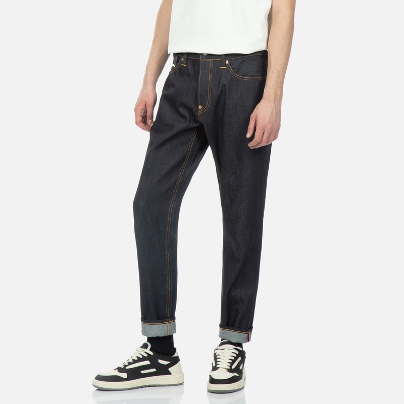 EVISU  Seagull Pocket Print Denim Jeans - Indigo Blue 2ESHTM3JE13817CT 圖 4