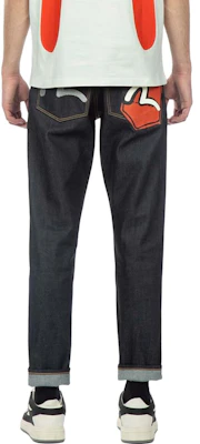 EVISU 海鷗口袋印花丹寧牛仔褲 - 靛藍色 2ESHTM3JE13817CT Details for EVISU 海鷗口袋印花丹寧牛仔褲 - 靛藍色 2ESHTM3JE13817CT
