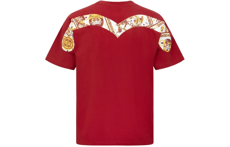 Order EVISU 太鼓達摩與招財貓圖案印花短袖T恤 2ESHTM3TS532XXCT