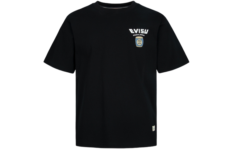 Sizing EVISU 太鼓達摩與招財貓圖案印花短袖T恤 2ESHTM3TS532XXCT