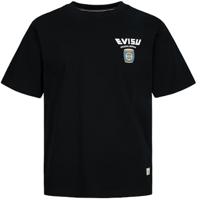 EVISU 太鼓達摩與招財貓圖案印花短袖T恤 2ESHTM3TS532XXCT Sizing EVISU 太鼓達摩與招財貓圖案印花短袖T恤 2ESHTM3TS532XXCT