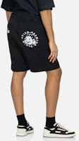 Shop EVISU 玩味佛頭與標誌印花短褲 2ESHTM4SH1030OSCP