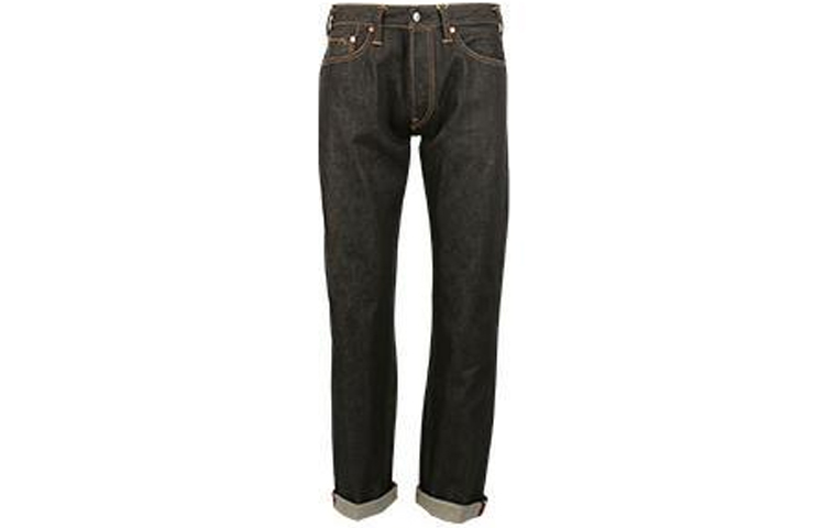 EVISU  Slim Fit Big M Logo Jeans - Dark Blue Denim 1ESHTM8JE10200 圖 3