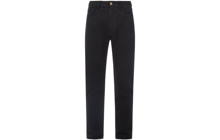 Order 에비수 슬림핏 블랙 진 시걸 로고 자수. 2ESGNM3PT21917CT