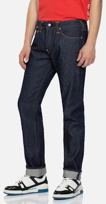 EVISU 修身丹寧牛仔褲(藍色)搭配家紋與海鷗刺繡 2ESHTM3JE15710CT Shop EVISU 修身丹寧牛仔褲(藍色)搭配家紋與海鷗刺繡 2ESHTM3JE15710CT