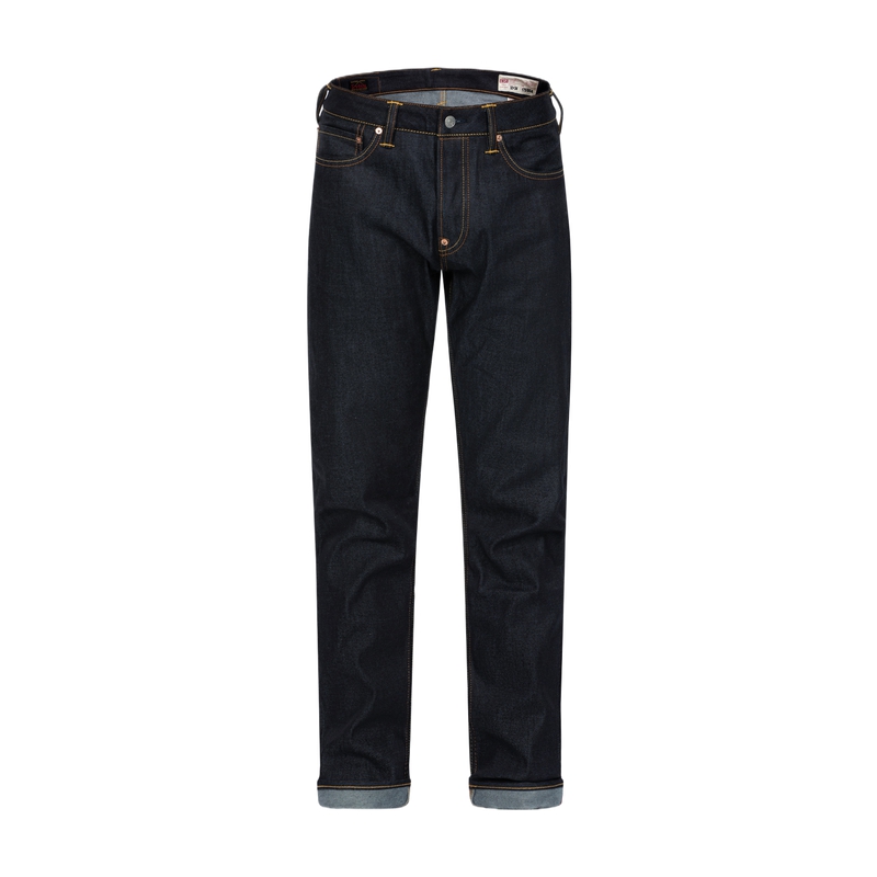 Lookbook EVISU 修身海鸥印花口袋牛仔裤 蓝色 2EAHTM4JE104917FL