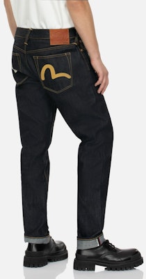 EVISU 修身海鸥印花口袋牛仔裤 蓝色 2EAHTM4JE104917FL Shop EVISU 修身海鸥印花口袋牛仔裤 蓝色 2EAHTM4JE104917FL