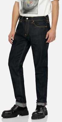 EVISU 修身海鸥印花口袋牛仔裤 蓝色 2EAHTM4JE104917FL Details for EVISU 修身海鸥印花口袋牛仔裤 蓝色 2EAHTM4JE104917FL