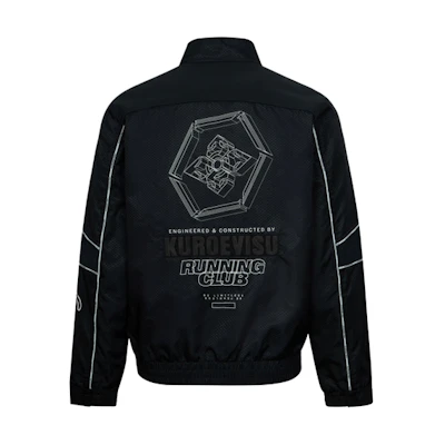 EVISU Stand Collar Floral Biker Jacket - Regular Fit, Mechanical Style. 2ESGNM4JK5002XXSN