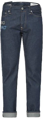 EVISU 字母刺绣直筒牛仔裤 蓝色 2EAGNM1JE13210CT Buy EVISU 字母刺绣直筒牛仔裤 蓝色 2EAGNM1JE13210CT