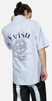 Purchase EVISU 條紋短袖襯衫搭配品牌印花 logo 2ESHTM3SS135LFCP