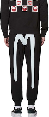 EVISU 運動褲 刷漆M標誌 黑色 2EAHTM0SP407XX Details for EVISU 運動褲 刷漆M標誌 黑色 2EAHTM0SP407XX