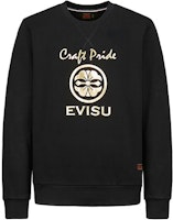 EVISU Sweatshirt with Gold Logo and Big M Print. 2EAHTM0SW324XX EVISU Sweatshirt with Gold Logo and Big M Print. 2EAHTM0SW324XX