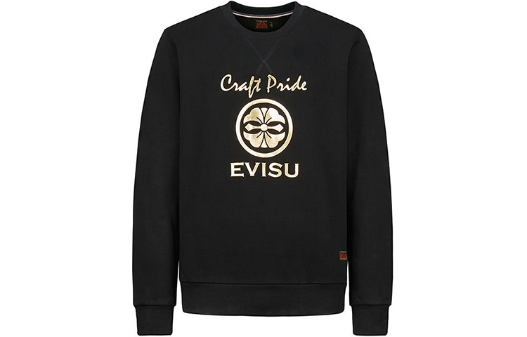 Order EVISU 金色Logo大M印花長袖休閒上衣 2EAHTM0SW324XX