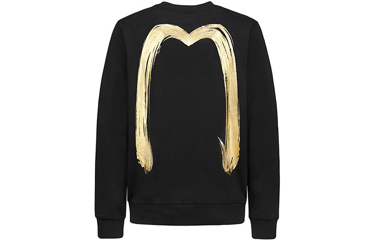 Lookbook EVISU 金色Logo大M印花長袖休閒上衣 2EAHTM0SW324XX